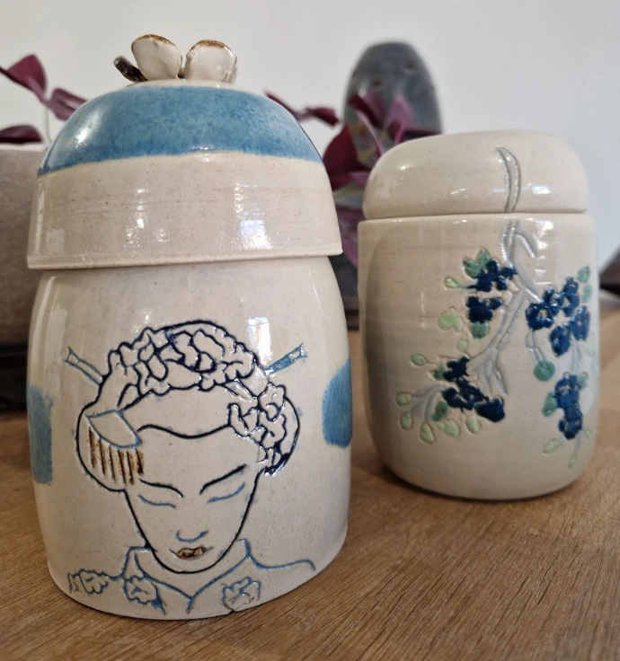 Évènement privé cours céramique Atelier Dune d'Argile Lanton