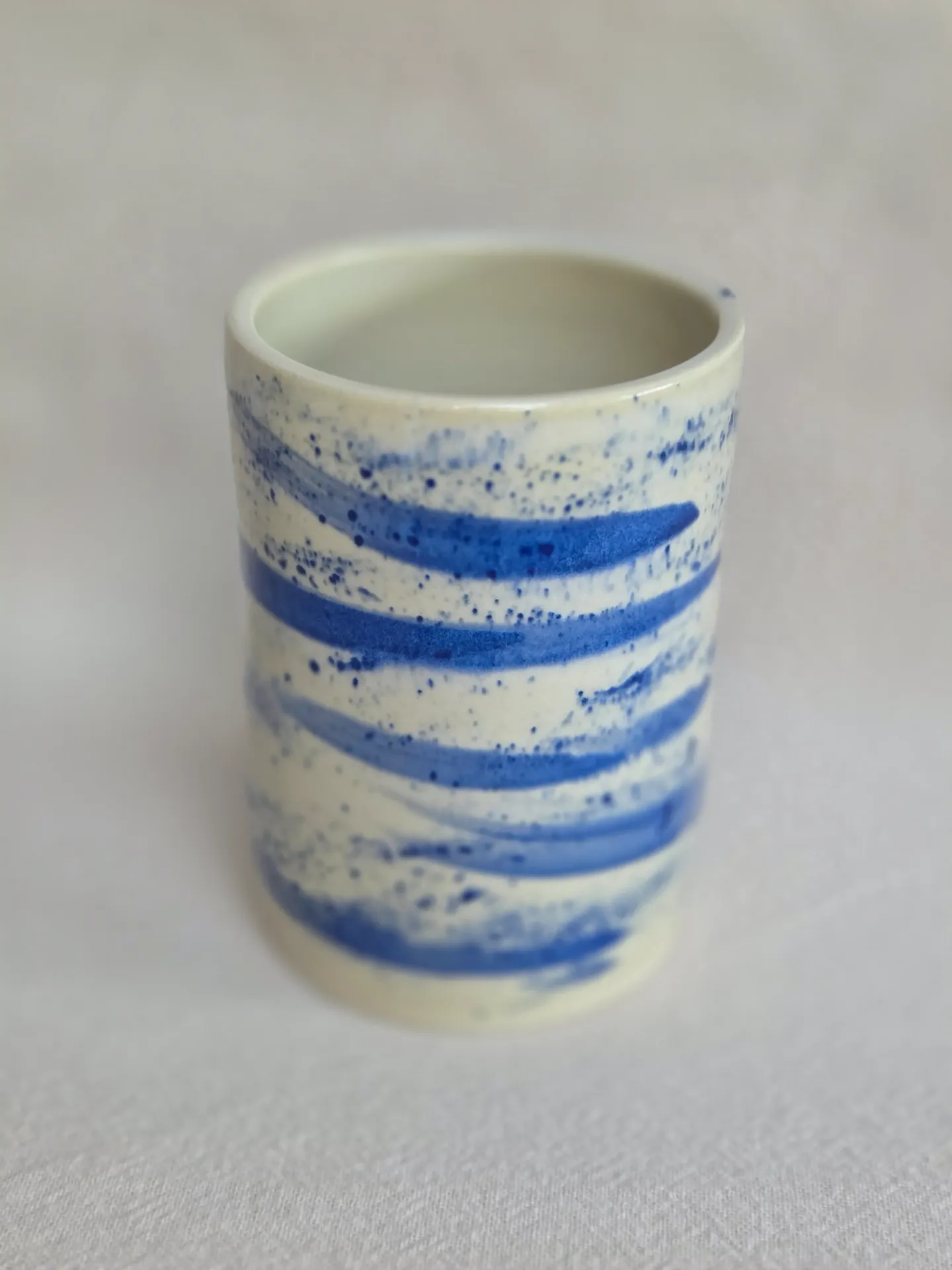 Le "Pot" droit bleu clair